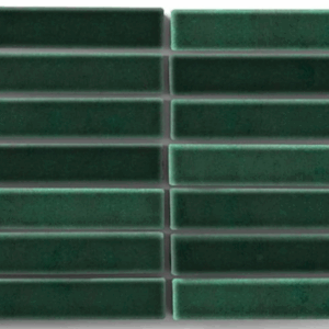 Forever Green  - 1 in. x 6 in. Mosaic